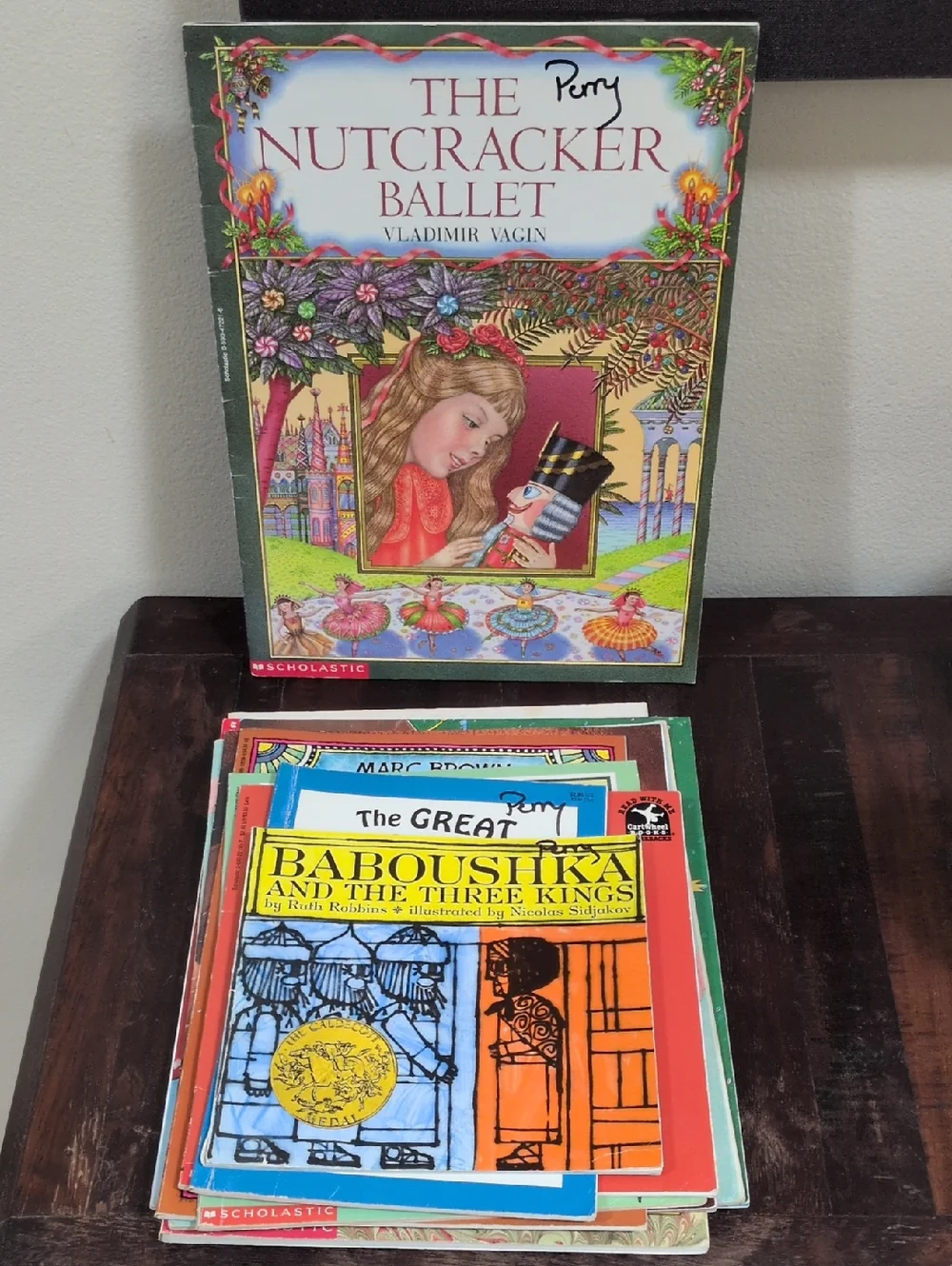 Scholastic Children's Literature Lot of 11 Fiction Holiday Picture Books Vintage